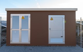 begehbare Trafostation - Baukörper begehbare Trafostation - Baukörper