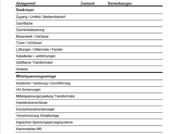 Protokoll Wartung Kundenstation Protokoll zur Wartung von Kundenstationen