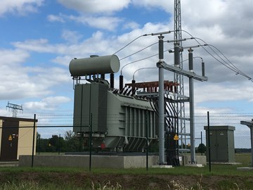 Umspannwerk Wriezen Totale Umspannwerk Wriezen Totale